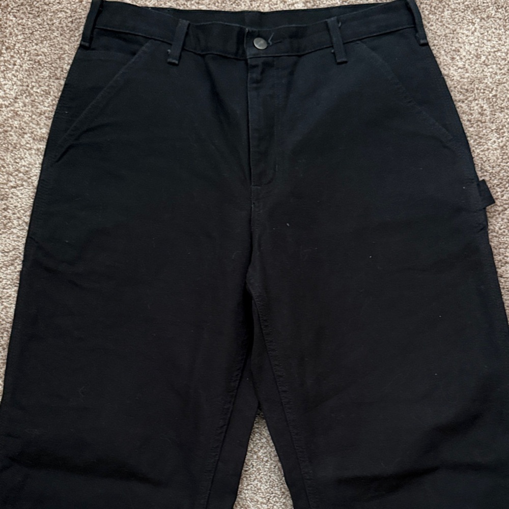 Carhartt Black Cargo Pants - 32/32